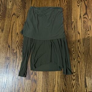 Olive Green off the shoulder top